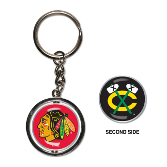 Chicago Blackhawks kľúčenka Spinner Key Ring