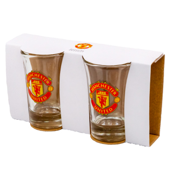 Manchester United panák štamprlík 2pk Shot Glass Set