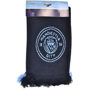 Manchester City zimný šál fade
