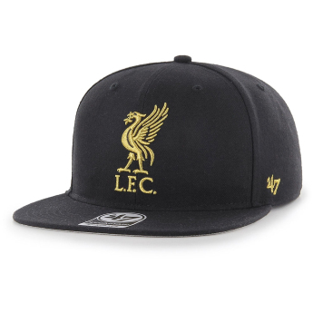 FC Liverpool čiapka flat šiltovka Snapback Metallic black
