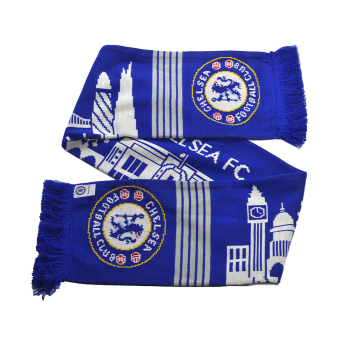 FC Chelsea zimný šál Skyline