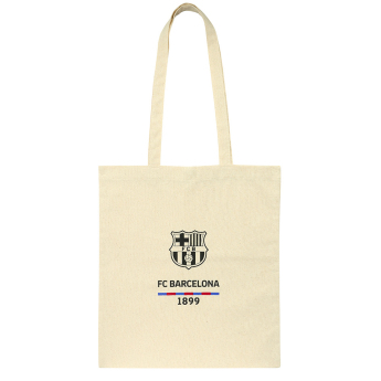 FC Barcelona nákupná taška beige