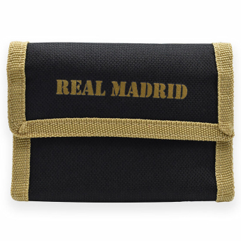 Real Madrid peňaženka gold-black