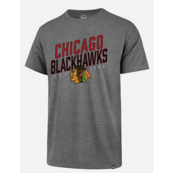 Chicago Blackhawks pánske tričko 47 Established Club gray