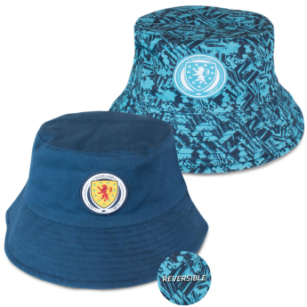 Futbalová reprezentácia klobúk Scottish FA  reversible blue