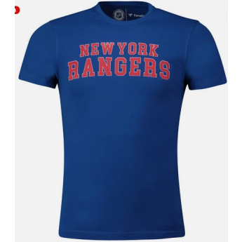 New York Rangers pánske tričko Graphic Workmark blue