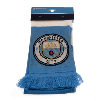 Manchester City zimný šál bar
