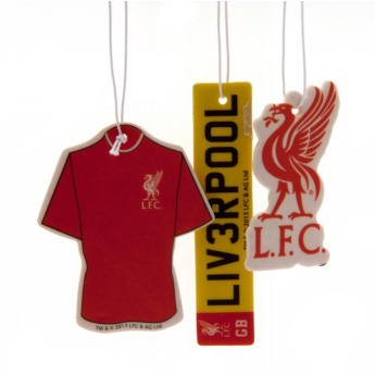 Vůně LIVERPOOL FC do auta 3 pack