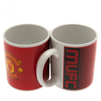 Manchester United hrnček fade