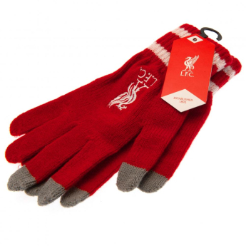 FC Liverpool detské rukavice Knitted red