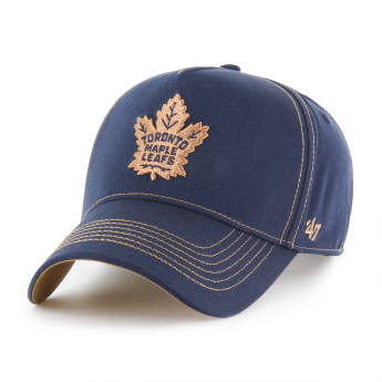 Toronto Maple Leafs čiapka baseballová šiltovka Contrast Stitch 47 MVP DT blue