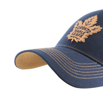 Toronto Maple Leafs čiapka baseballová šiltovka Contrast Stitch 47 MVP DT blue