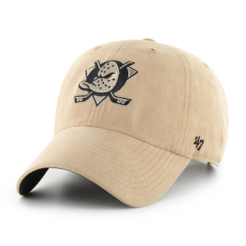 Anaheim Ducks čiapka baseballová šiltovka Ballpark Suede 47 CLEAN UP
