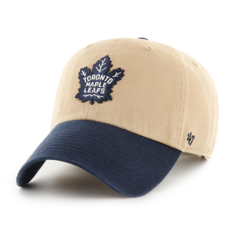 Toronto Maple Leafs čiapka baseballová šiltovka Two Tone 47 CLEAN UP w/ No Loop Label