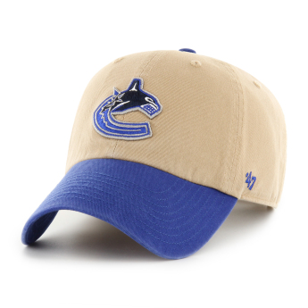 Vancouver Canucks čiapka baseballová šiltovka Two Tone 47 CLEAN UP w/ No Loop Label