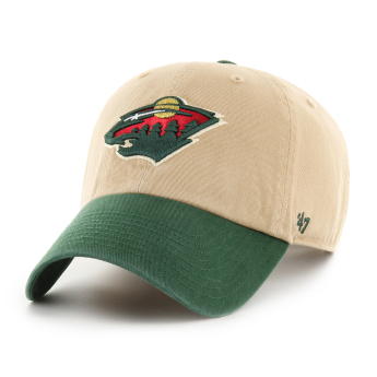 Minnesota Wild čiapka baseballová šiltovka Two Tone 47 CLEAN UP w/ No Loop Label