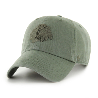 Chicago Blackhawks čiapka baseballová šiltovka 47 CLEAN UP w/No Loop Label green