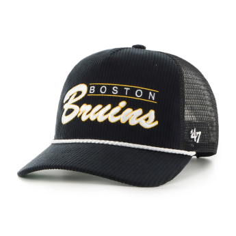 Boston Bruins čiapka baseballová šiltovka Double Header Mesh 47 HITCH RF black