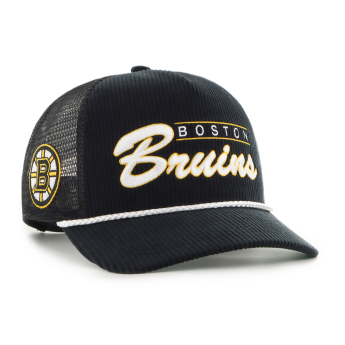 Boston Bruins čiapka baseballová šiltovka Double Header Mesh 47 HITCH RF black