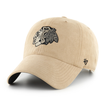 Chicago Blackhawks čiapka baseballová šiltovka Ballpark Suede 47 CLEAN UP