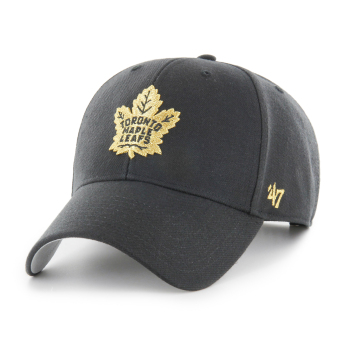 Toronto Maple Leafs čiapka baseballová šiltovka Metallic Snap 47 MVP black