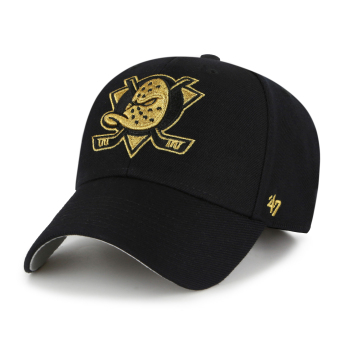Anaheim Ducks čiapka baseballová šiltovka Metallic Snap 47 MVP black