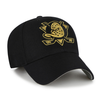 Anaheim Ducks čiapka baseballová šiltovka Metallic Snap 47 MVP black