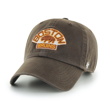 Boston Bruins čiapka baseballová šiltovka 47 CLEAN UP brown