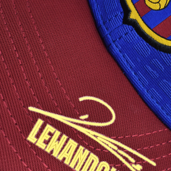 FC Barcelona detská čiapka baseballová šiltovka Signed Lewandowski