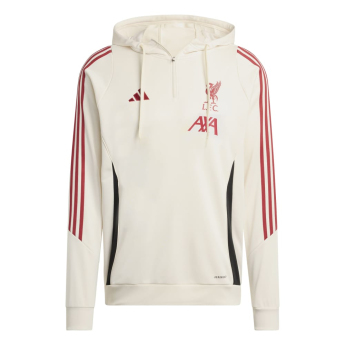 FC Liverpool pánska mikina s kapucňou Track beige