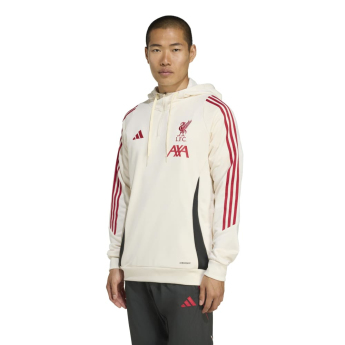 FC Liverpool pánska mikina s kapucňou Track beige
