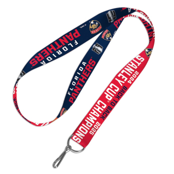 Florida Panthers kľúčenka na krk 2025 Stanley Cup Champions