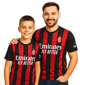 AC Milano futbalový dres replica 25/26 Home Leao