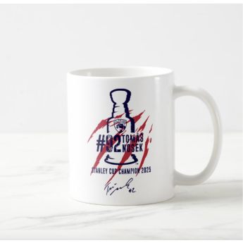 Florida Panthers hrnček Tomáš Nosek #92 Stanley Cup Champion 2025