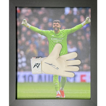 Legendy zarámované rukavice Raya Signed Glove (Framed)