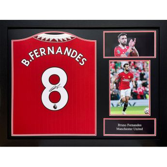 Legendy zarámovaný dres 2022-2023 Bruno Fernandes Shirts (Framed)
