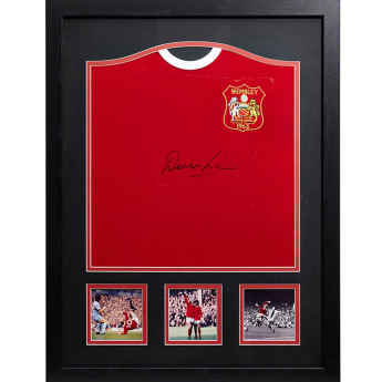 Legendy zarámovaný dres 1963 Law Signed Shirt (Framed)