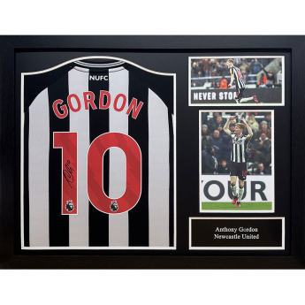 Legendy zarámovaný dres 2023-2024 Gordon Signed Shirt (Framed)