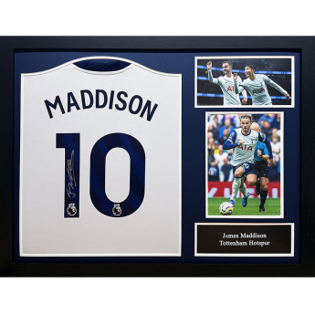 Legendy zarámovaný dres 2024-2025 Maddison Signed Shirt (Framed)