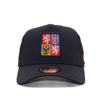 Hokejové reprezentácie čiapka baseballová šiltovka Czech republic Trucker core navy