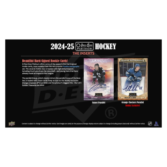 NHL boxy hokejové karty NHL 2024-25 Upper Deck O-Pee-Chee Platinum Hobby Box