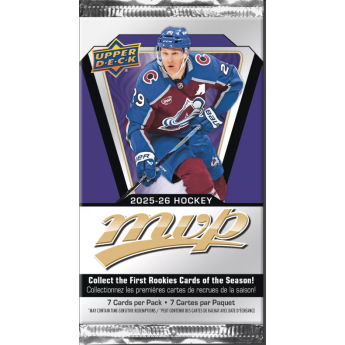 NHL boxy hokejové karty NHL 2025-26 Upper Deck MVP Hockey Gravity Retail Box