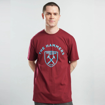 West Ham United pánske tričko Graphic claret