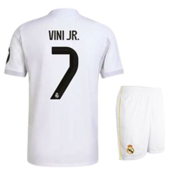Real Madrid detský set replica 25/26 Home Vini Jr.