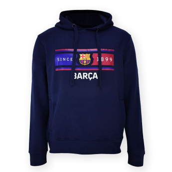 FC Barcelona pánska mikina s kapucňou Return navy