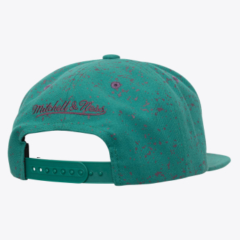 Anaheim Ducks čiapka flat šiltovka Splatters Snapback Vntg