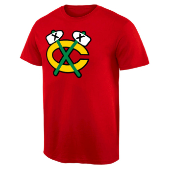 Chicago Blackhawks pánske tričko Team Alternate Logo red