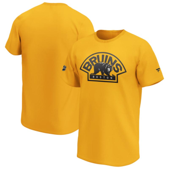 Boston Bruins pánske tričko Iconic Secondary Colour Logo Graphic