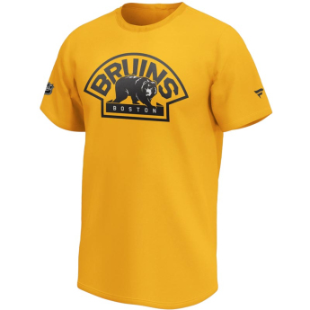 Boston Bruins pánske tričko Iconic Secondary Colour Logo Graphic