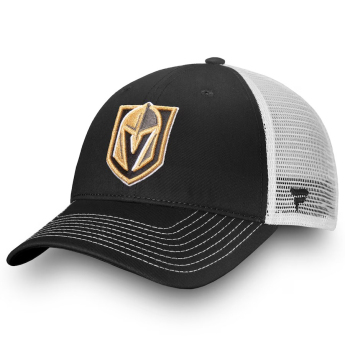 Vegas Golden Knights čiapka baseballová šiltovka Black/White Slouch Core Primary Trucker